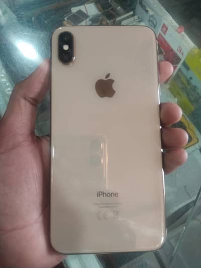 iPhone XS Max PTA approved|256 GB|Physical Sim + Esims|77% battery