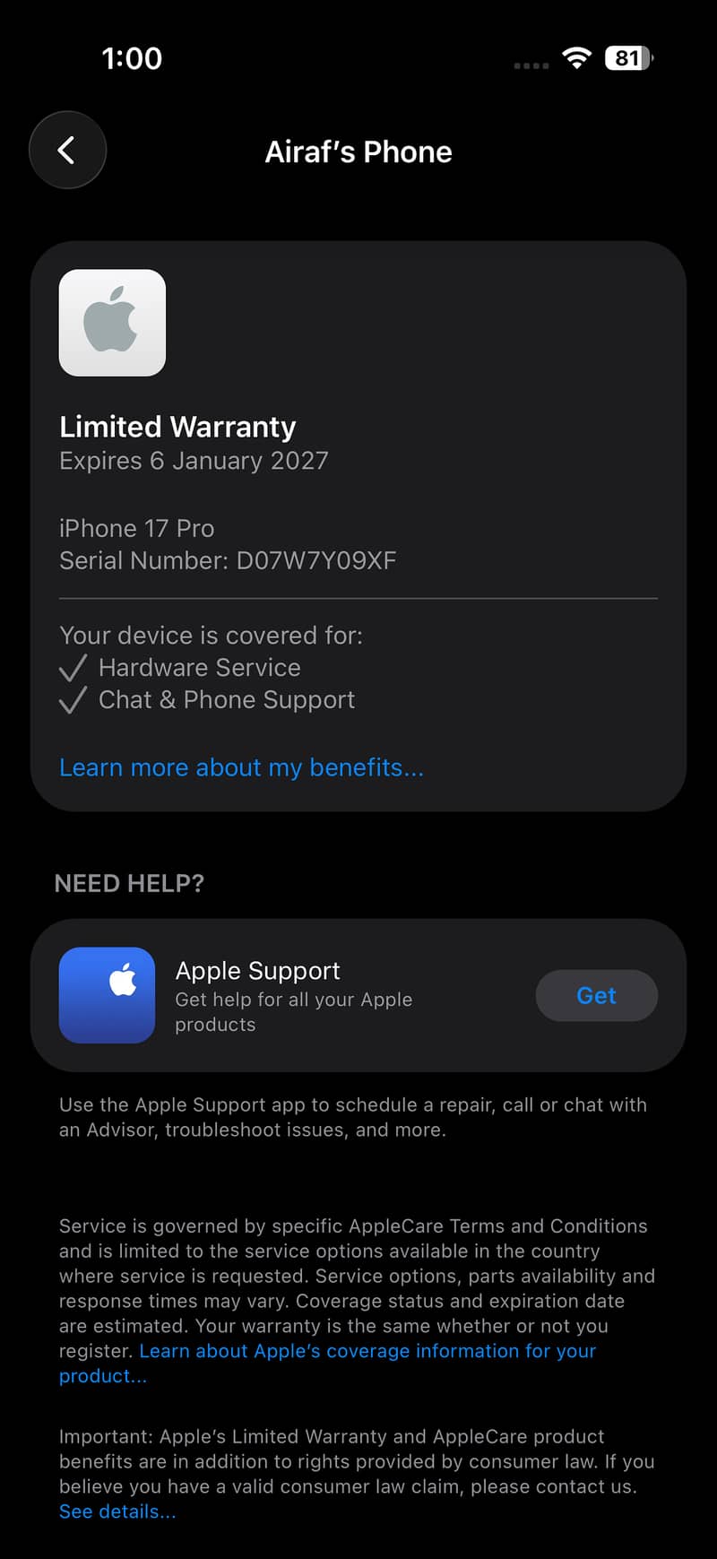 Apple iPhone 17 Pro 5