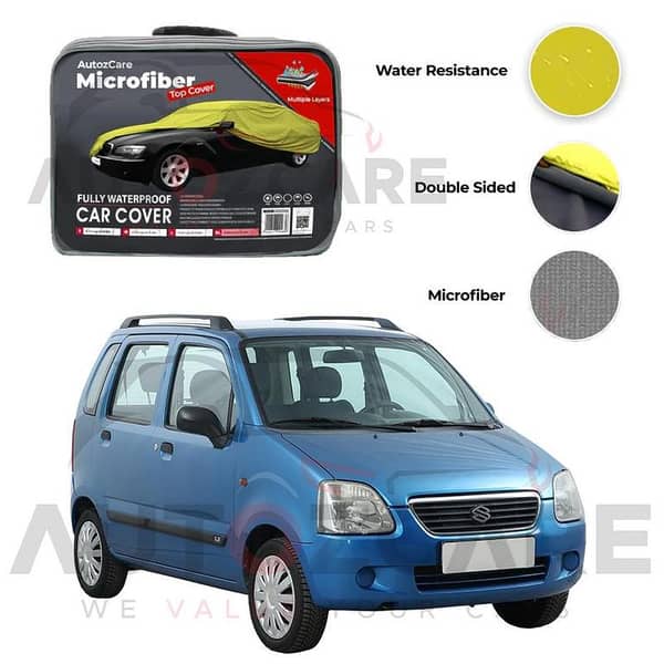 Suzuki Wagon R Microfiber Car Top Cover - Model 1998-2003