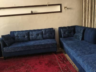 L shaped 7 seater