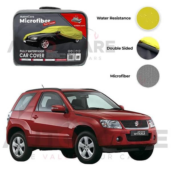 Suzuki Vitara Microfiber Car Top Cover - Model 2005-2016