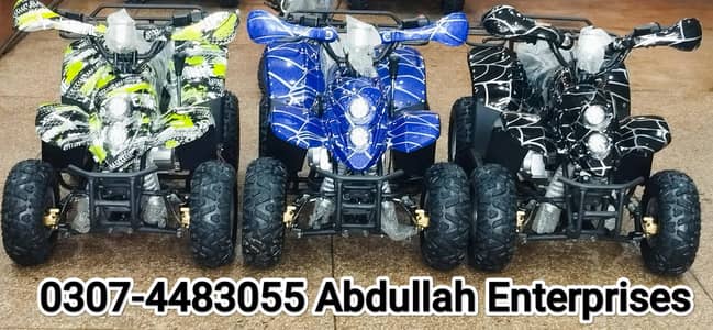 5 to 12 year size brand new zero meter ATV Quad Bike for sale
