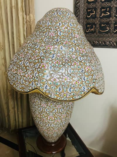 Original Handcrafted Camel Skin Lamp – Large Size