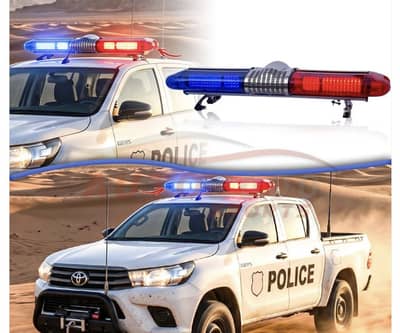 All type of Police light's are available