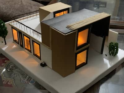 Modern Architectural House Model