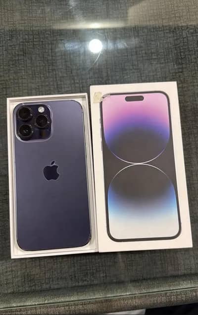 Apple iPhone 14 Pro Max 256 complete Box factory