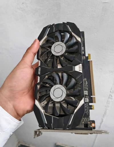 MSI GTX 1050ti 4GB Ddr5