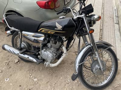 Honda cg 125 self start