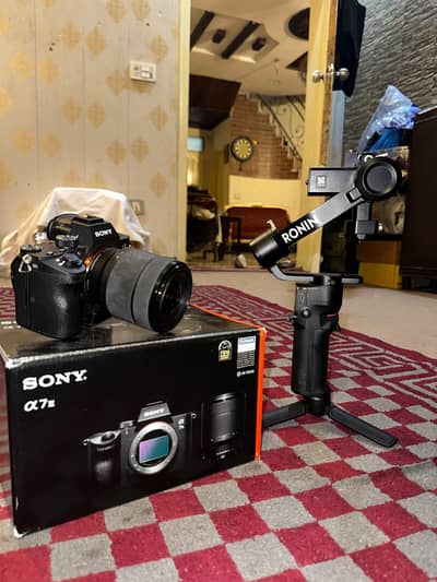 sony A7iii with Ronin Rs3 mini