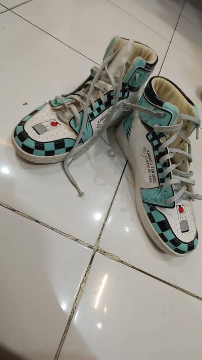 Custom Designed Demon Slayer Shoes | US Size 39