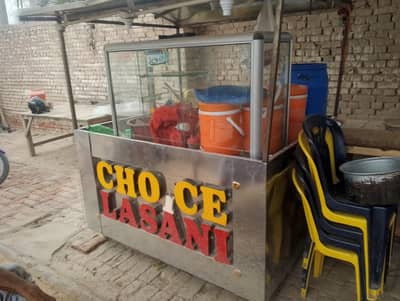 fast food counter