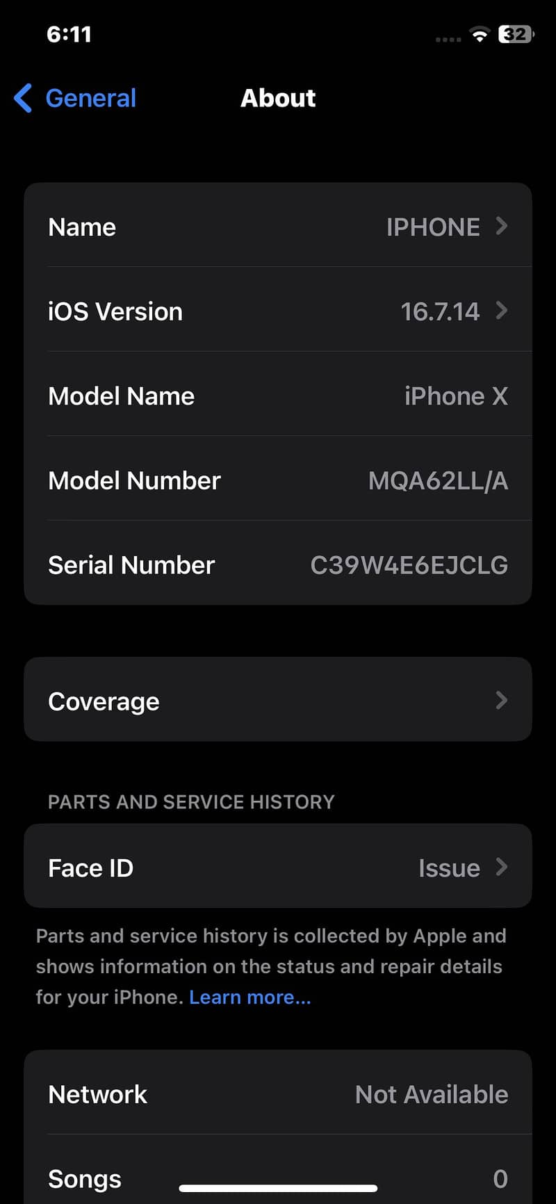 Apple iPhone X 5