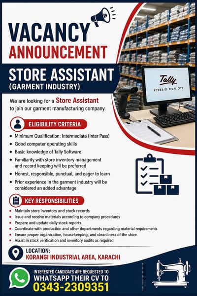 STORE ASSISTANT