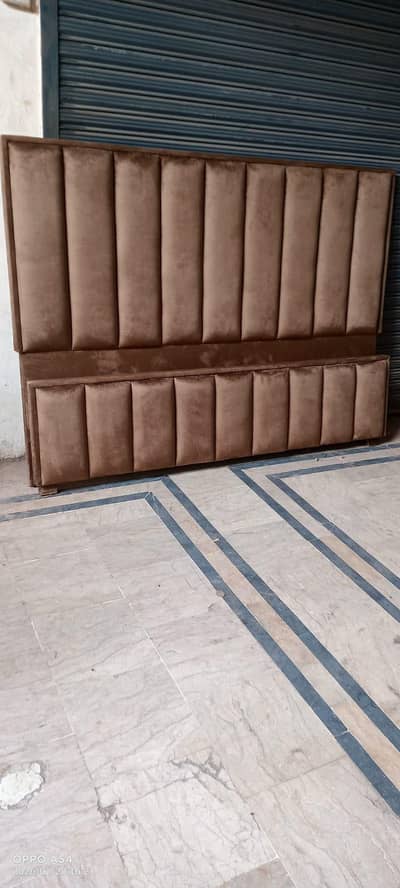 Brand new double bed premium velvet stuff. Reasonsble price