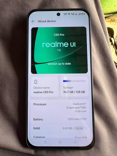 Realme C85 Pro (8+8/128) 7000mAh Battery