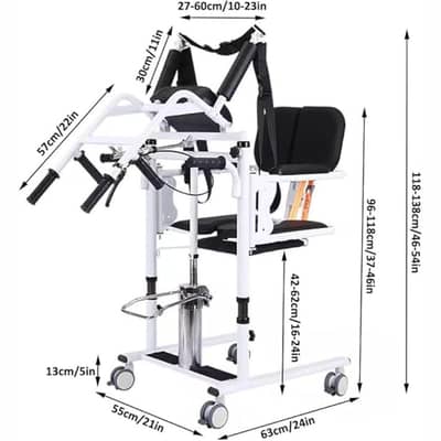Imported Patient Lift & Shift wheel chair