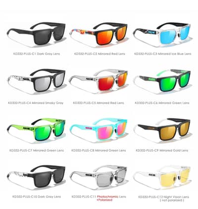 KDEAM Large Size Men's Sunglasses Polarized Photochromic
