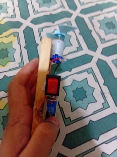 Homemade mini fan