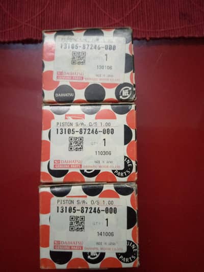Genuine Piston for Coure set over size 1.00