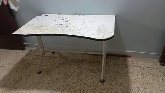 Table with Metal Frame
