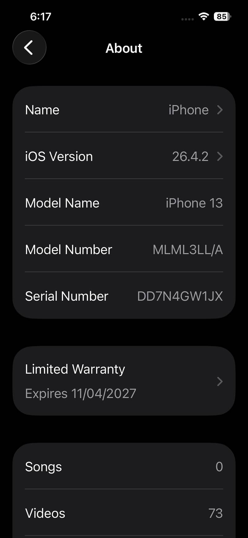 Iphone 13 JV 6