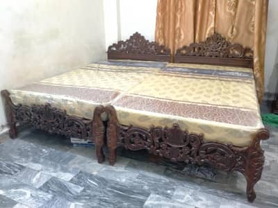chinioti beds and side tables