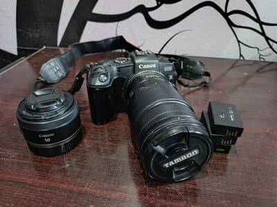 Canon RP with 2 lenses