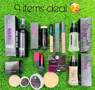 Huda Beauty Makeup Deal | 9 Items Bundle | Brand New | Free Delivery