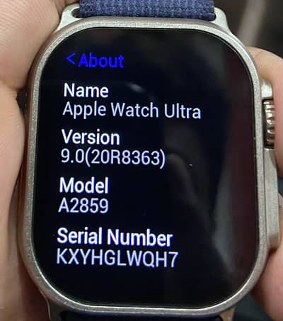 Apple watch ultra 9.0