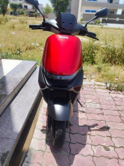 evee S1 Pro EV (Red) - Registered | August Purchase | Very Low KM