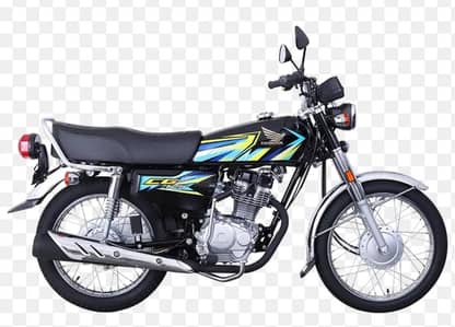 Honda 125 black