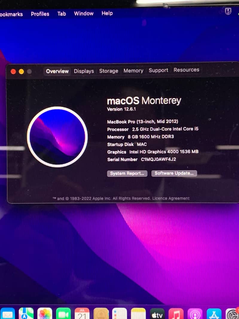 MacBook Pro 2012 1