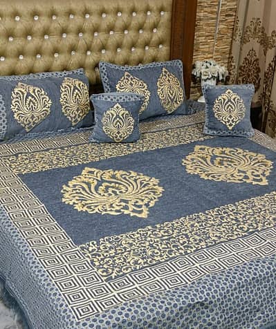 Beautiful Designer Cotton Bedsheet for Sale