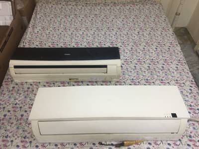 Haier 1.5 ton split AC’s  ( complete set + indoor unit )