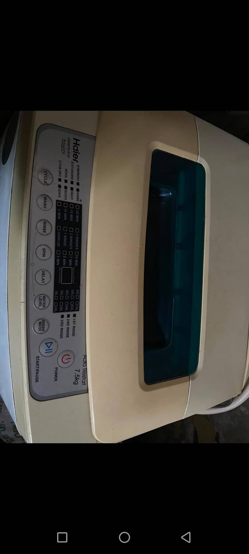 Automatic washing machine 1