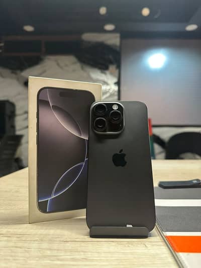iPhone 16 Pro 128GB JV – Black Titanium