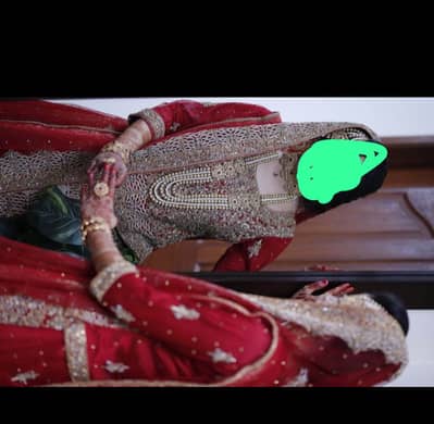 Bridal baraat dress