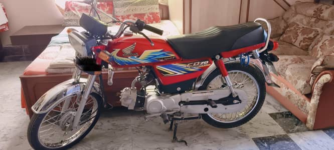 Honda CD 70 2021 Model Brand New condition