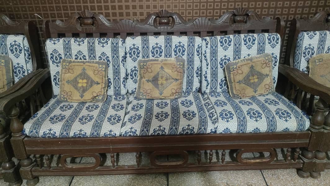 Solid wood Sofa set 2