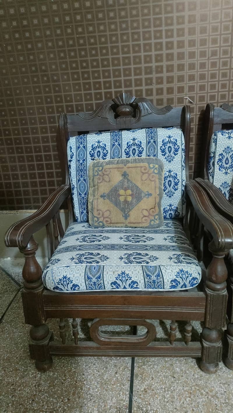 Solid wood Sofa set 3