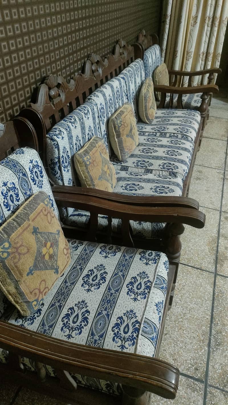 Solid wood Sofa set 5