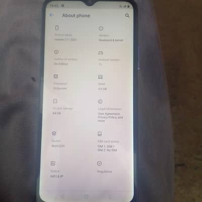 Realme c11  64 4 hai mobile ma koi masla nahi hai pta sa ok hai