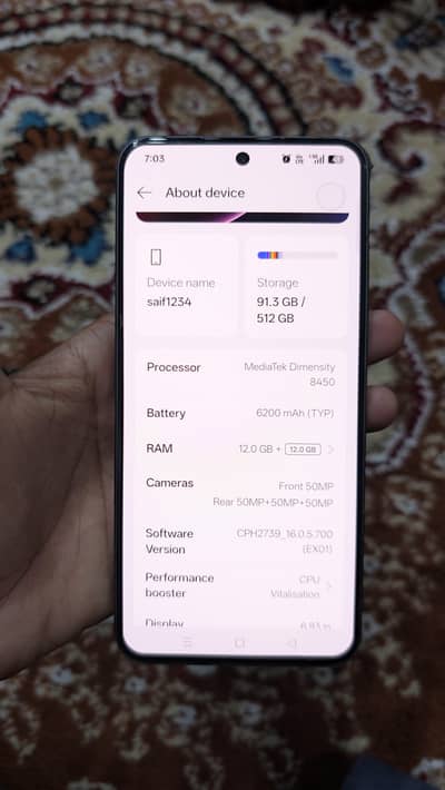 OPPO Find X8 (12GB/512GB) – 10/10 Condition