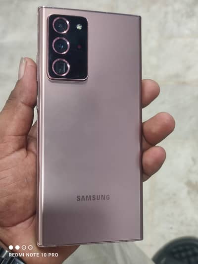 Samsung Mobile Note 20 Ultra. excheng jo jye ga acha Mobile ho to