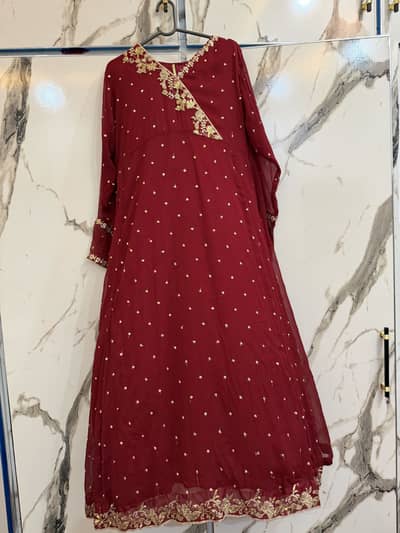Party Wear Red Dress