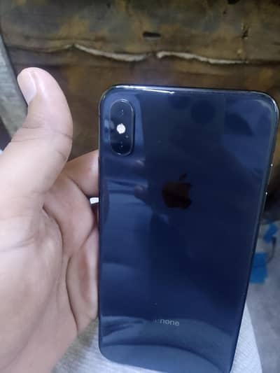 Apple iPhone XS Max PTA prove only batry changed Baki total origanl