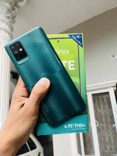 Infinix Note10 6,128Gb with Box, 100% Ok, Condition 10/10