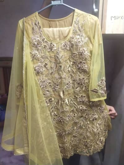 Net ready to wear frock