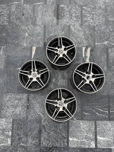 Mehran  Alloy Rims for Sale 12 Size Genuine Condition in Burewala City