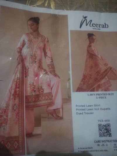 Meerab collection new lawn dress